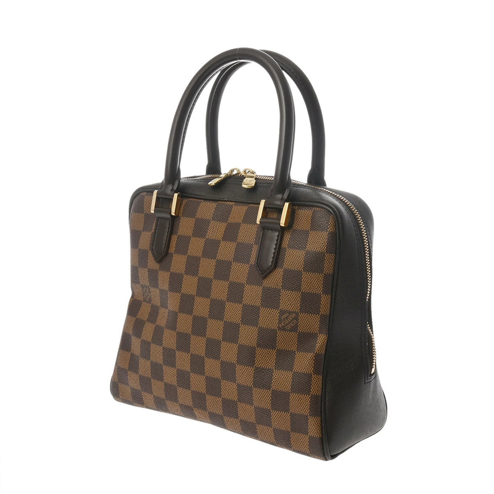 Louis Vuitton Handbag Damier Brown Canvas Brera Brown